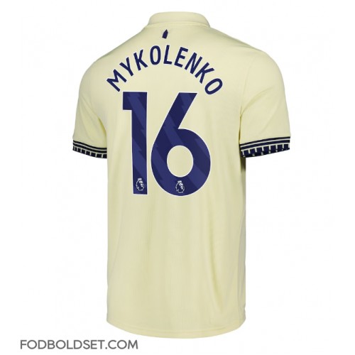 Everton Vitaliy Mykolenko #16 Udebanetrøje 2025-26 Kortærmet